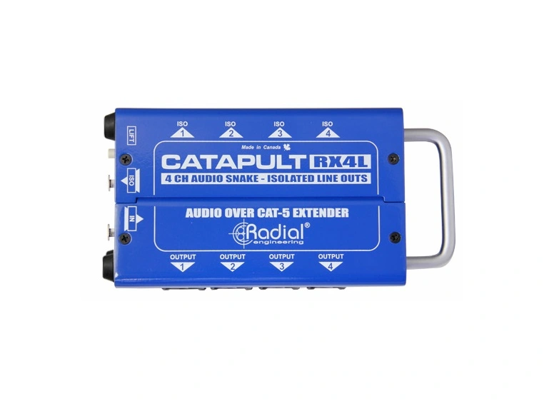 Radial Catapult RX4L Receiver, line level 
