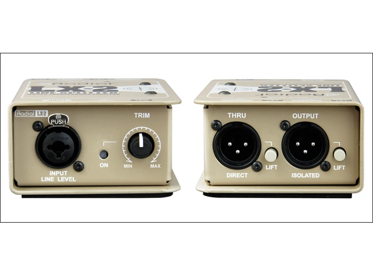 Radial LX2 Passive balanced line level splitter 