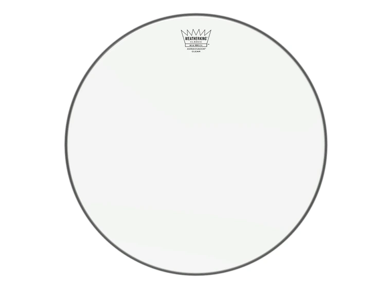 Remo CL-0316-BA Ambassador Classic Clear 16" Diameter 