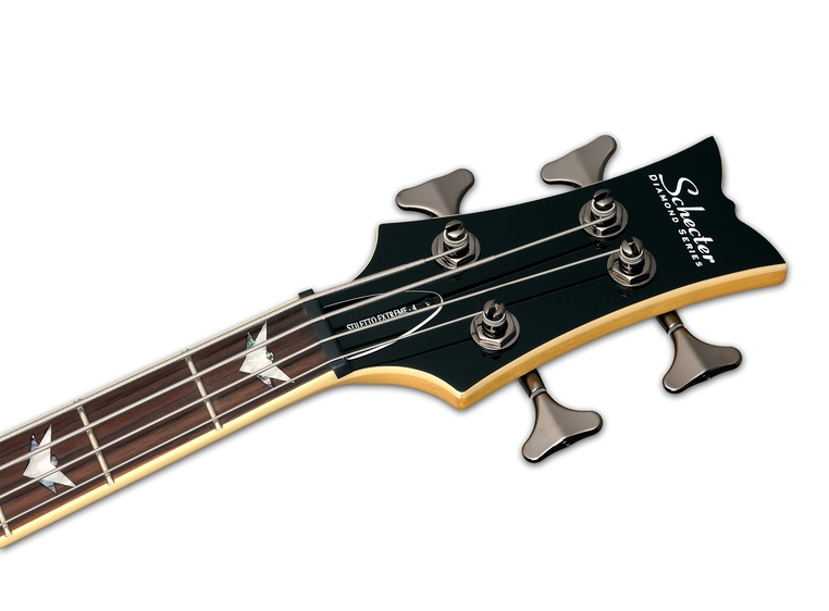Schecter Stiletto Extreme-4 (STBLK) See-Through Black (2503) 