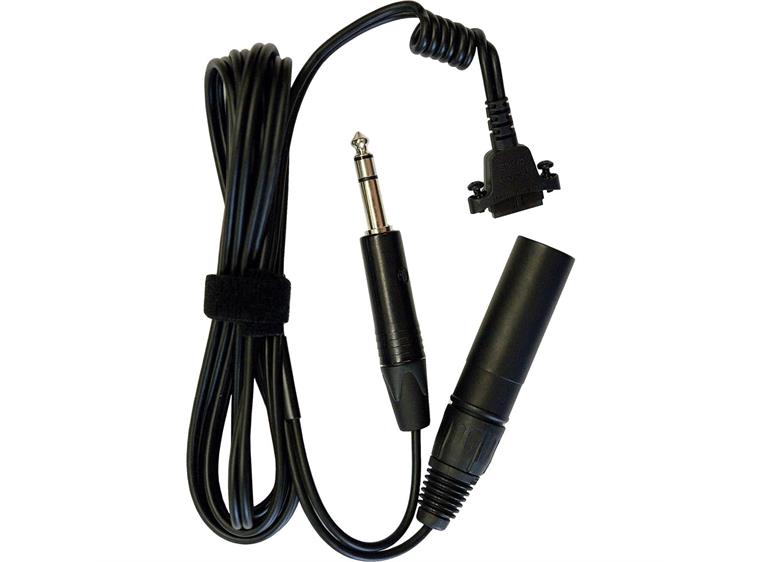 Sennheiser Headset Cable II-X3K1 Jack+XLR, rett, 2m, 26-II-HMD