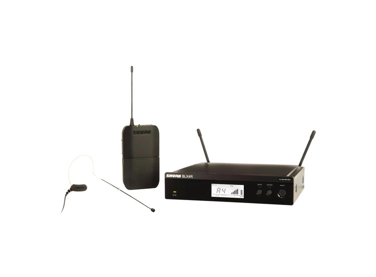 Shure BLX14RE Headset System MX153 S8 (823-832 MHz) Rackmonterbart 