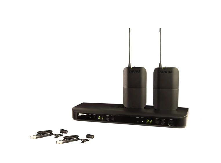 Shure BLX188 Dual Lavalier system WL185 S8 (823-832 MHz) 