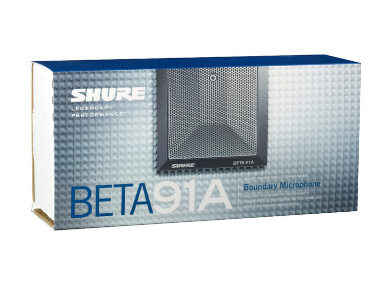 Shure Beta 91A Half-Cardioid Condenser Boundary Microphone