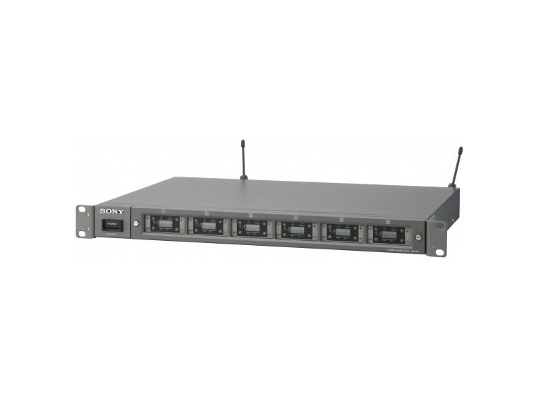 Sony MB-X6 UWP modular UHF tuner base for up to six WRU-806 or URX-M2