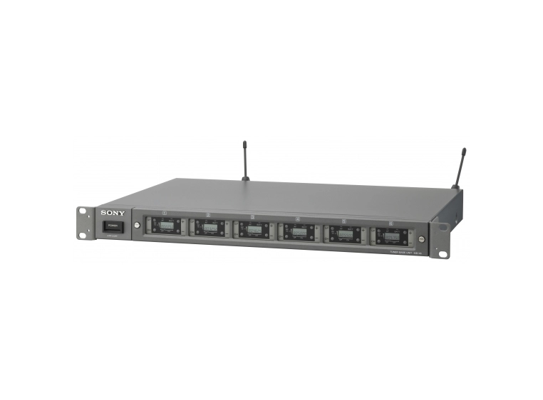 Sony MB-X6 UWP modular UHF tuner base for up to six WRU-806 or URX-M2 