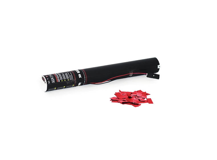 TCM FX Elektrisk Konfettikanon 40cm Rød 
