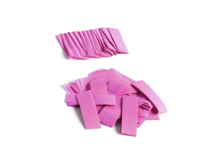TCM FX Slowfall Konfetti Rektangulær 55x18mm, Rosa, 1kg 
