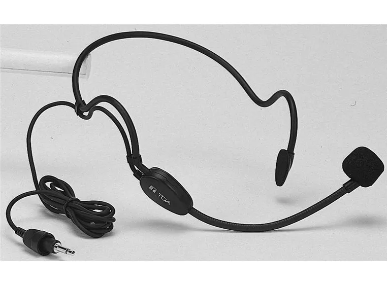TOA WH-4000H Hodebøylemikrofon minijack, sort 