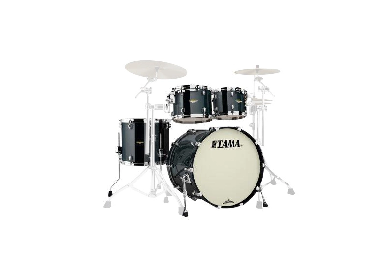 Tama MA42TZS-PBK SC Maple 4-shellkit (10,12,16,22),Piano Black 