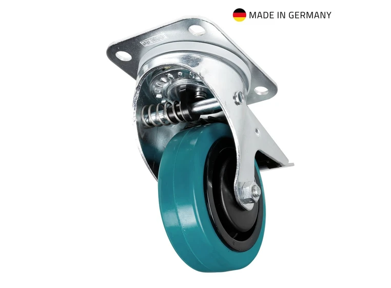 Tente 37038 Swivel Castor 100 mm With petrol Wheel, brake 