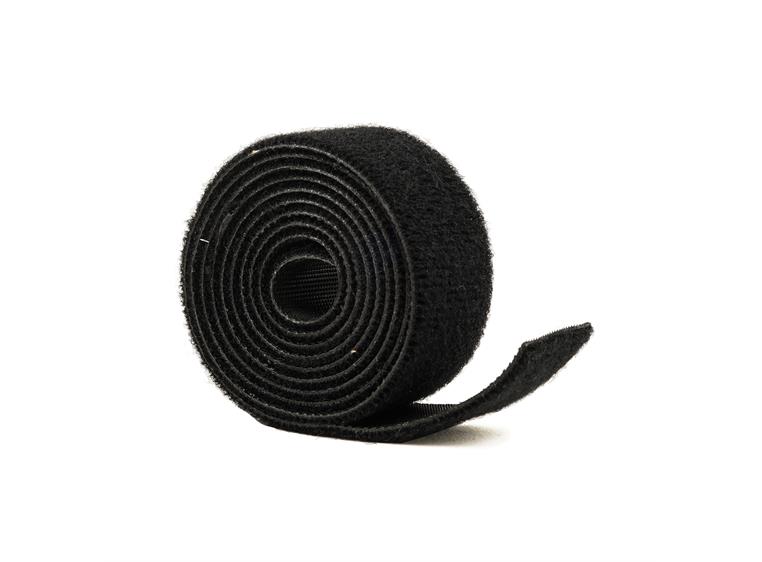 Velcro cabletie roll 1m black