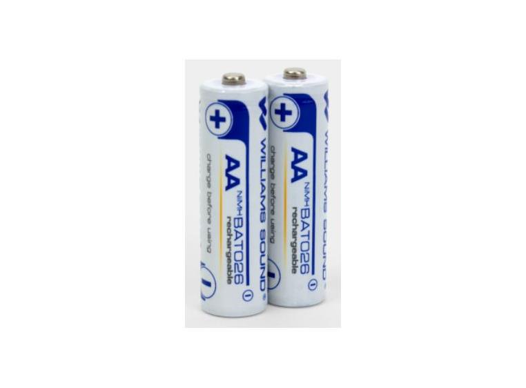 Williams Sound Batteri NIMH AA 2 stk for RX22-4N ++