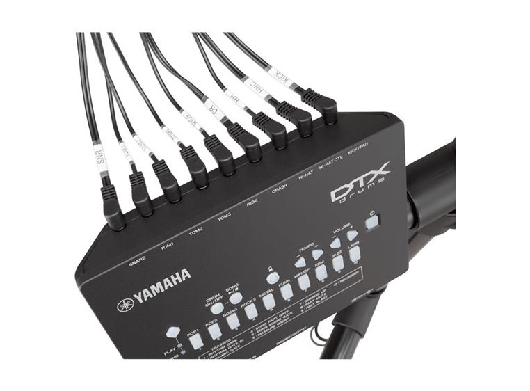 Yamaha DTX432K digitalt trommesett 10 trommesett, 10 opplæringsfunksjoner