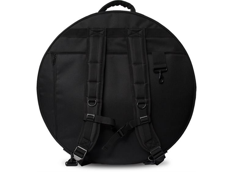 Zildjian ZCB24GIG Premium Cymbal Bag 24" features a 16" expandable HiHat pocket