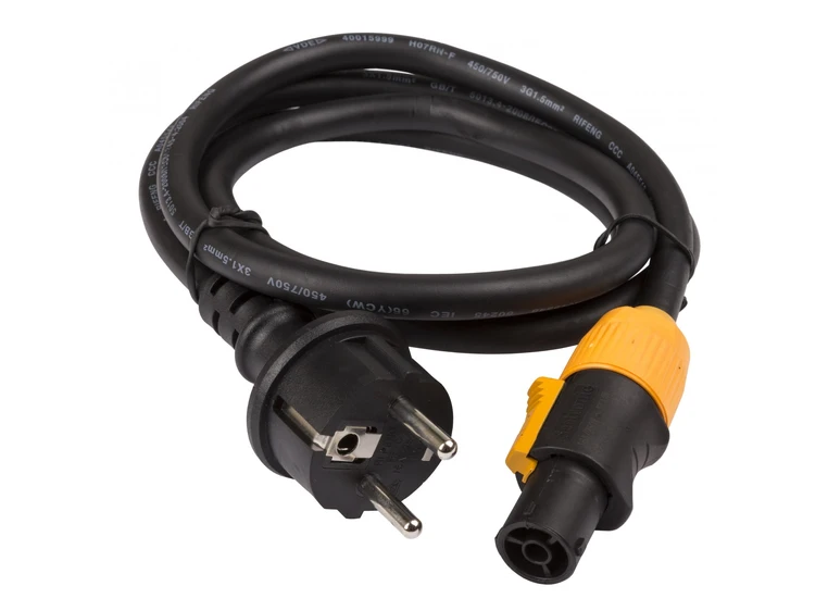 BRITEQ BT-SMARTZOOM LED Par Sort, 5-17 DMX-kanaler 