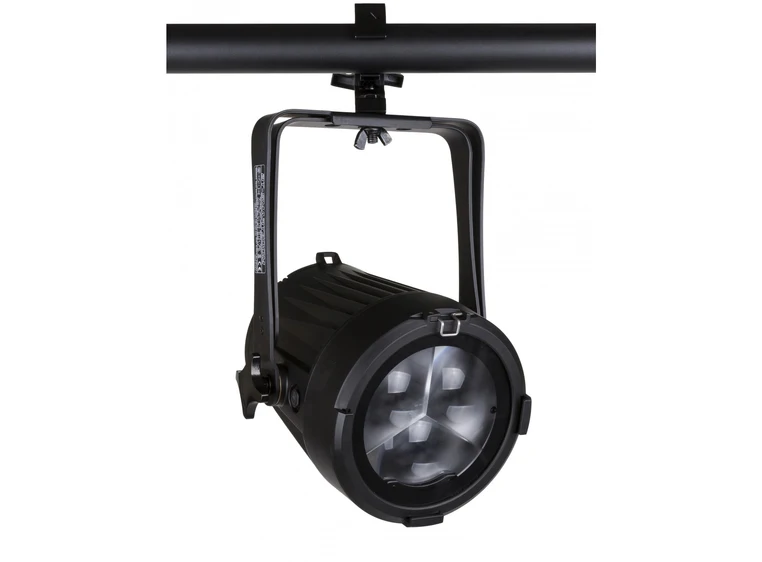 BRITEQ BT-SMARTZOOM LED Par Sort, 5-17 DMX-kanaler 