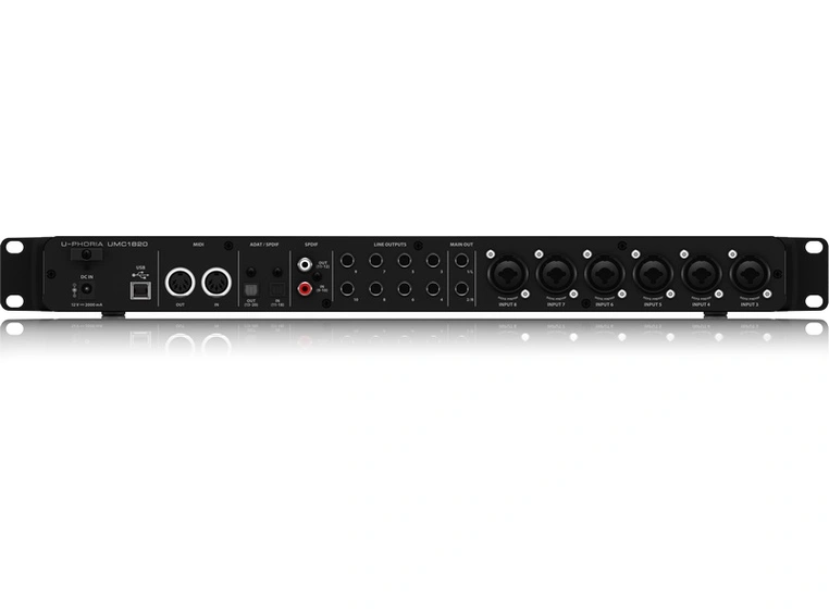 Behringer U-Phoria UMC1820 lydkort 