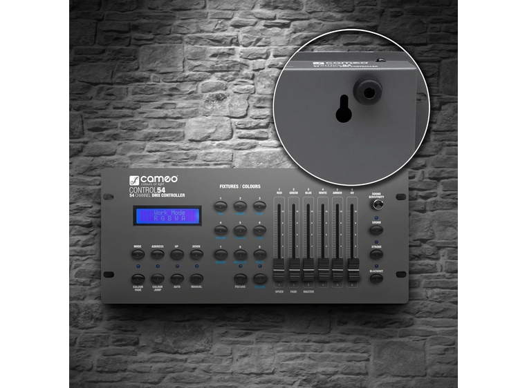 Cameo CONTROL 54 54-Channel DMX Controller 
