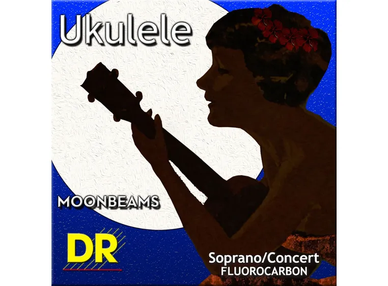 DR Strings UFSC Ukulele Soprano (021-022) Concert Clear Fluorocarbon 