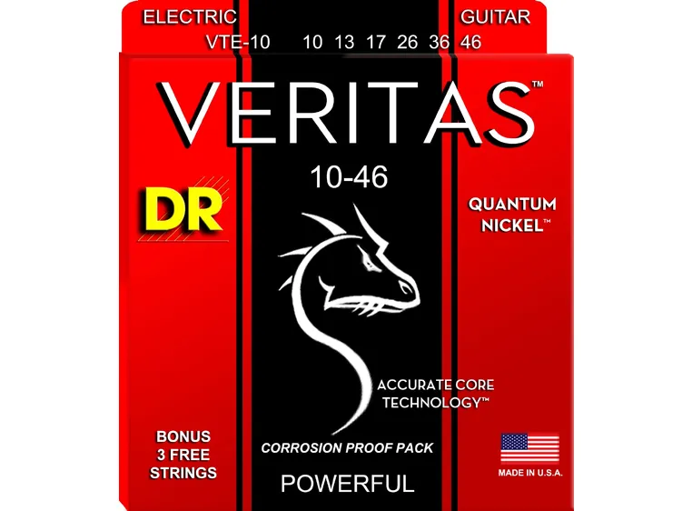 DR Strings VTE-10 Veritas (010-046) Medium 