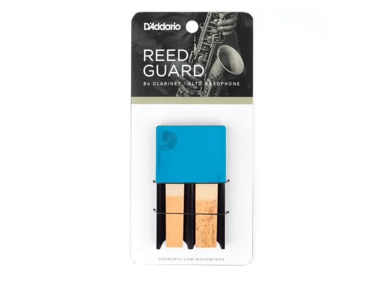 D'Addario DRGRD4ACBL Etui til Flis Blå For Bb & Eb Clarinet, Soprano & Alto Sax 