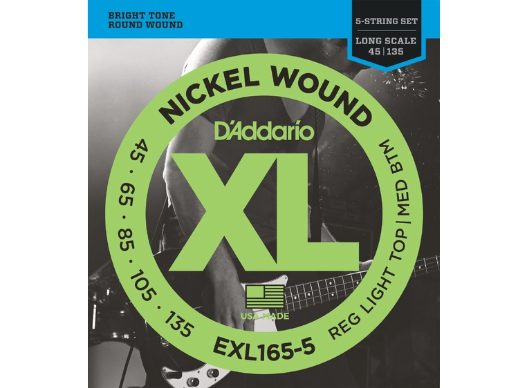 D'Addario EXL165-5 (045-135) 