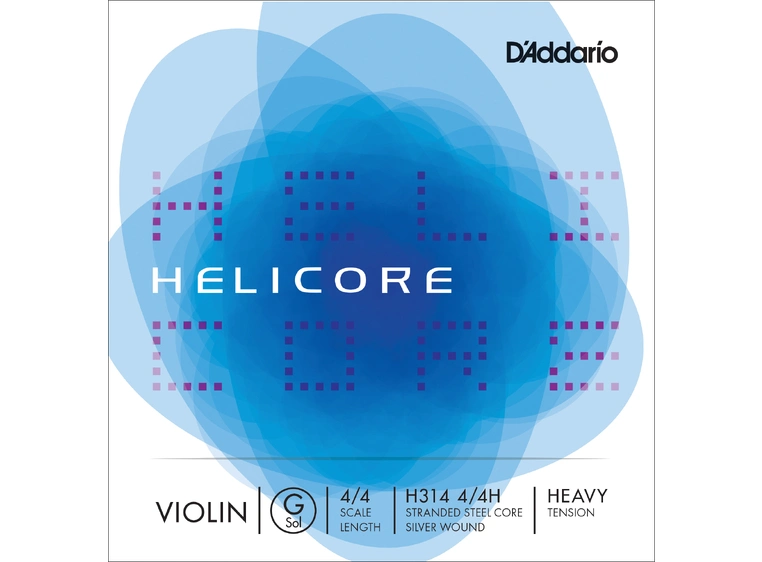 D'Addario H314 4/4H Violin String Helicore G-silver 11.4 