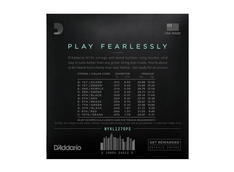 D'Addario NYXL1270PS (012-070) 