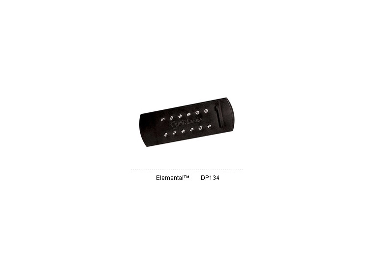 DiMarzio DP134BK Pickup Acoustic Elemental Black 