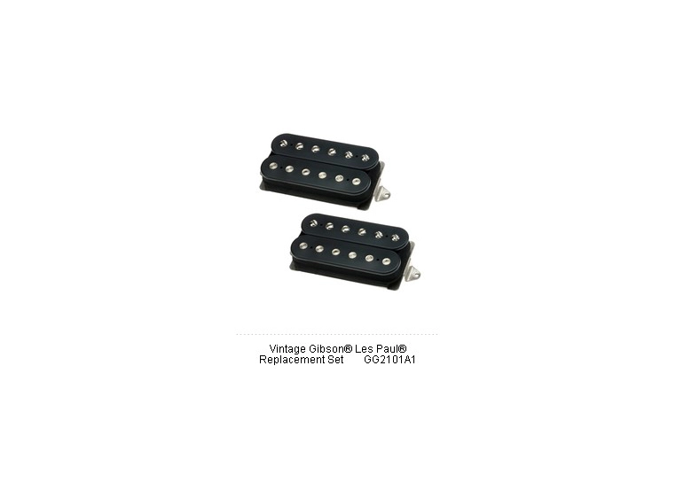 DiMarzio GG2101A1BK Pre-wired set Les Paul Vintage 