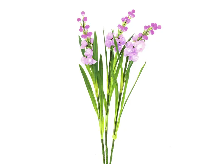 Europalms Arum set, 3 branches with LEDs pink 85cm 