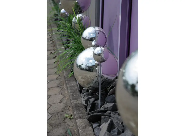 Europalms Deco Ball 30cm, silver 