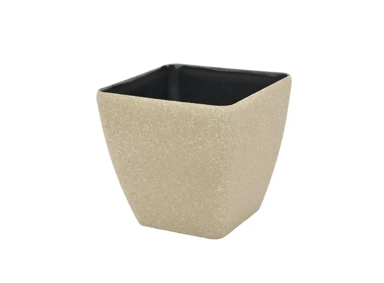 Europalms Deco cachepot STONA-41 rectangular,beige 