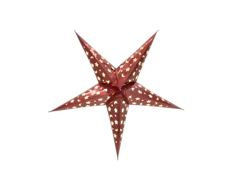 Europalms Star Lantern, Paper, blue 50 cm 