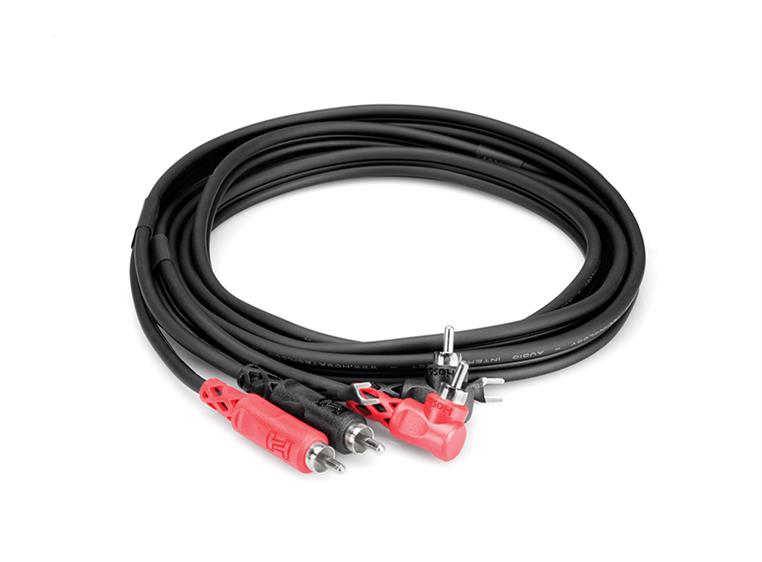 Hosa CRA201DJ dual cable ph/ph Ground Wire 1 m
