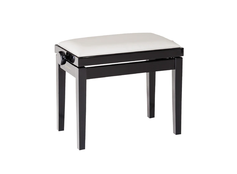 K&M 13824 Setepute for pianobenk 13700-13751. Hvit kunstlær 