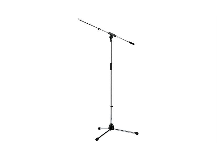 K&M 21060 Microphone stand, Chrome H: 925/1630mm, BL: 805mm