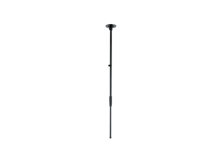 K&M 22150 Ceiling stand, Black H: 610 - 1120 mm