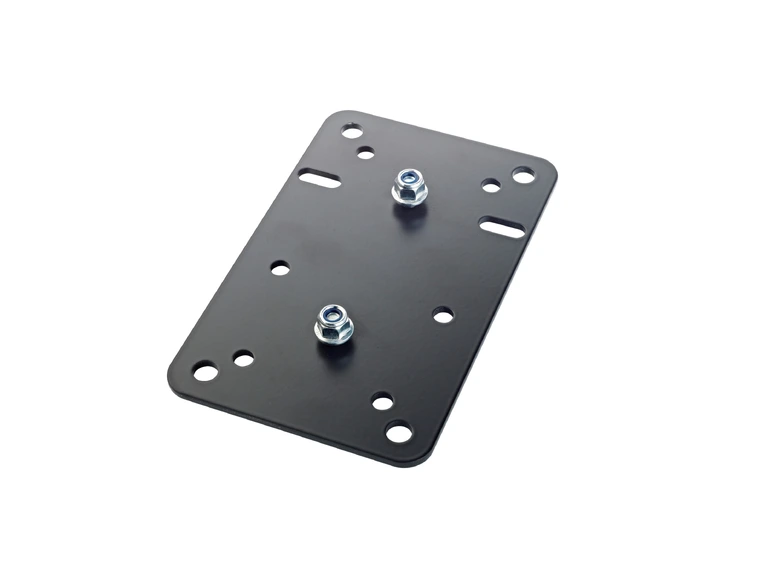 K&M 24352 Adapter panel 1, Sort 