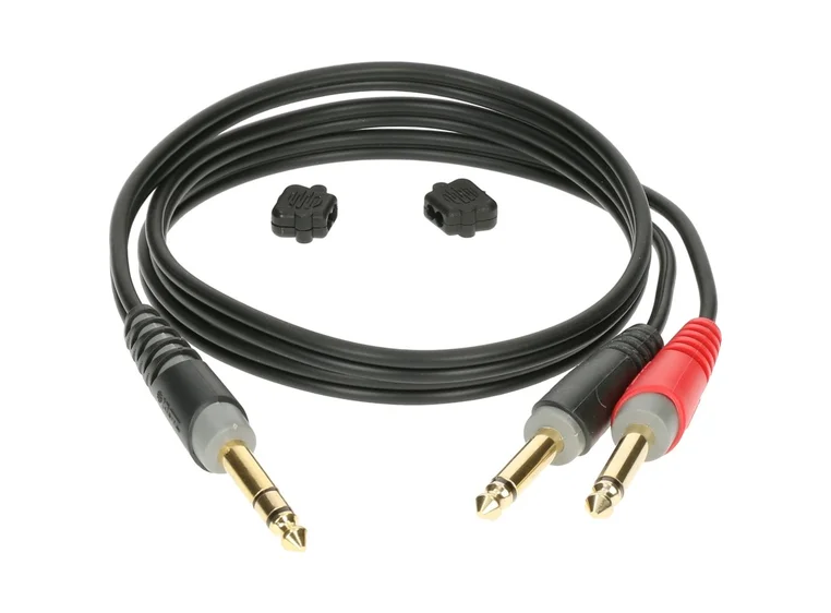 Klotz AY1-0600 Insert kabel Jack - 2X Jack 6m 