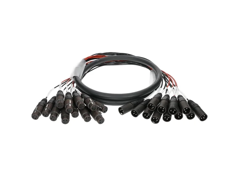 Klotz S12FM002 12 kanals Studioloom XLR Hun / XLR Han 5 m 