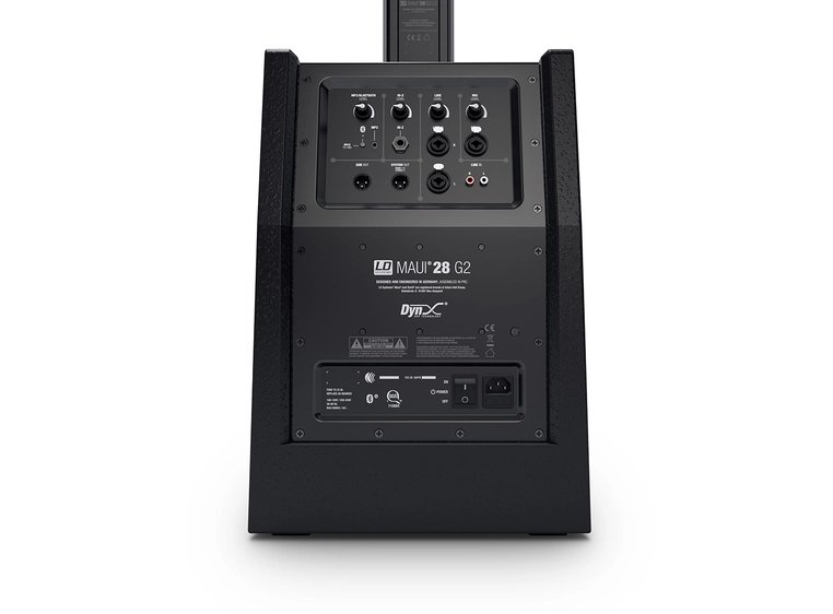 LD Systems MAUI 28 G2 Compact column PA with built-in mixer and Bluetooth, black 
