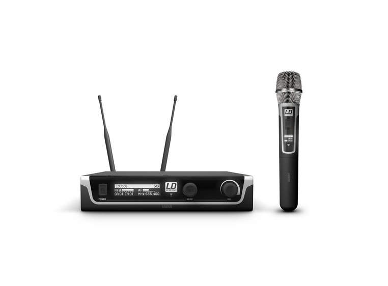 LD Systems U506 HHC Wireless Mic System with Condenser Handheld Microphone 