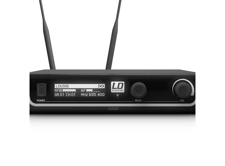 LD Systems U506 HHC trådløst system med håndholdt kondensatormikrofon 