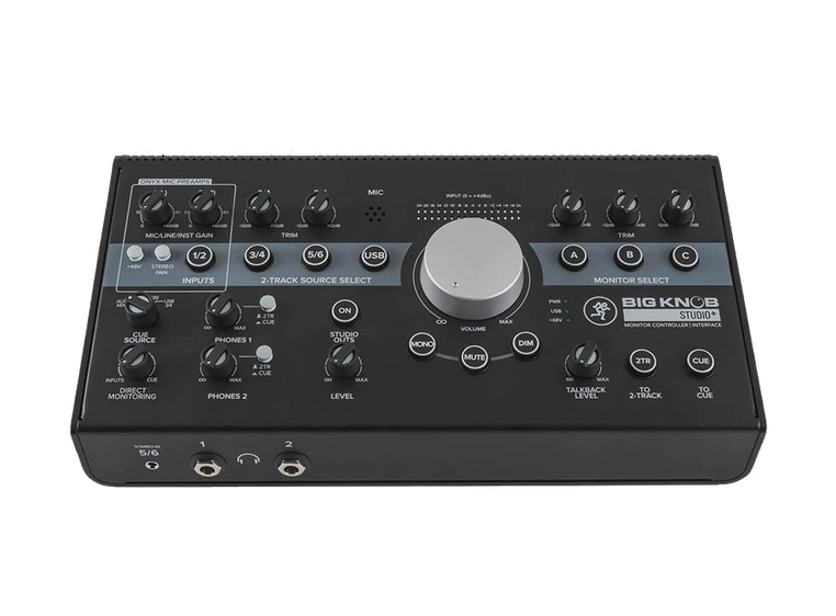 Mackie BigKnob Studio+ 4x3 studio monitor contr, 192kHz,USB I/O 
