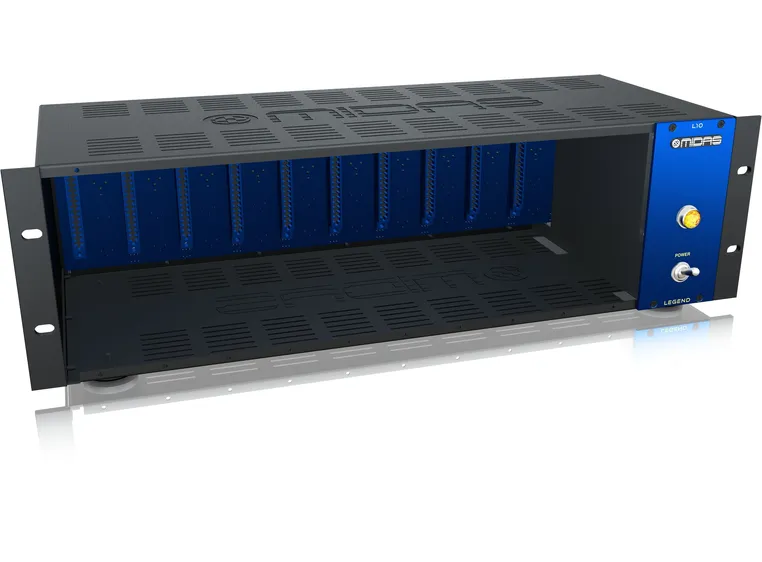 Midas LEGEND L10 500 Series Rackmount Chassis for 10 Modules 