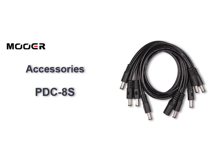 Mooer PDC8S Multi-plug 8 Cable (straight)