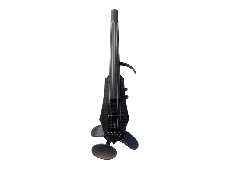 NS DESIGN WAV5-VN-BK Electric Violin 5-str. Transparent Black 