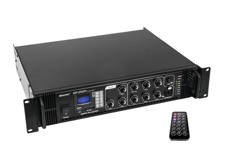 OMNITRONIC MP-250P PA Mixing Amplifier 